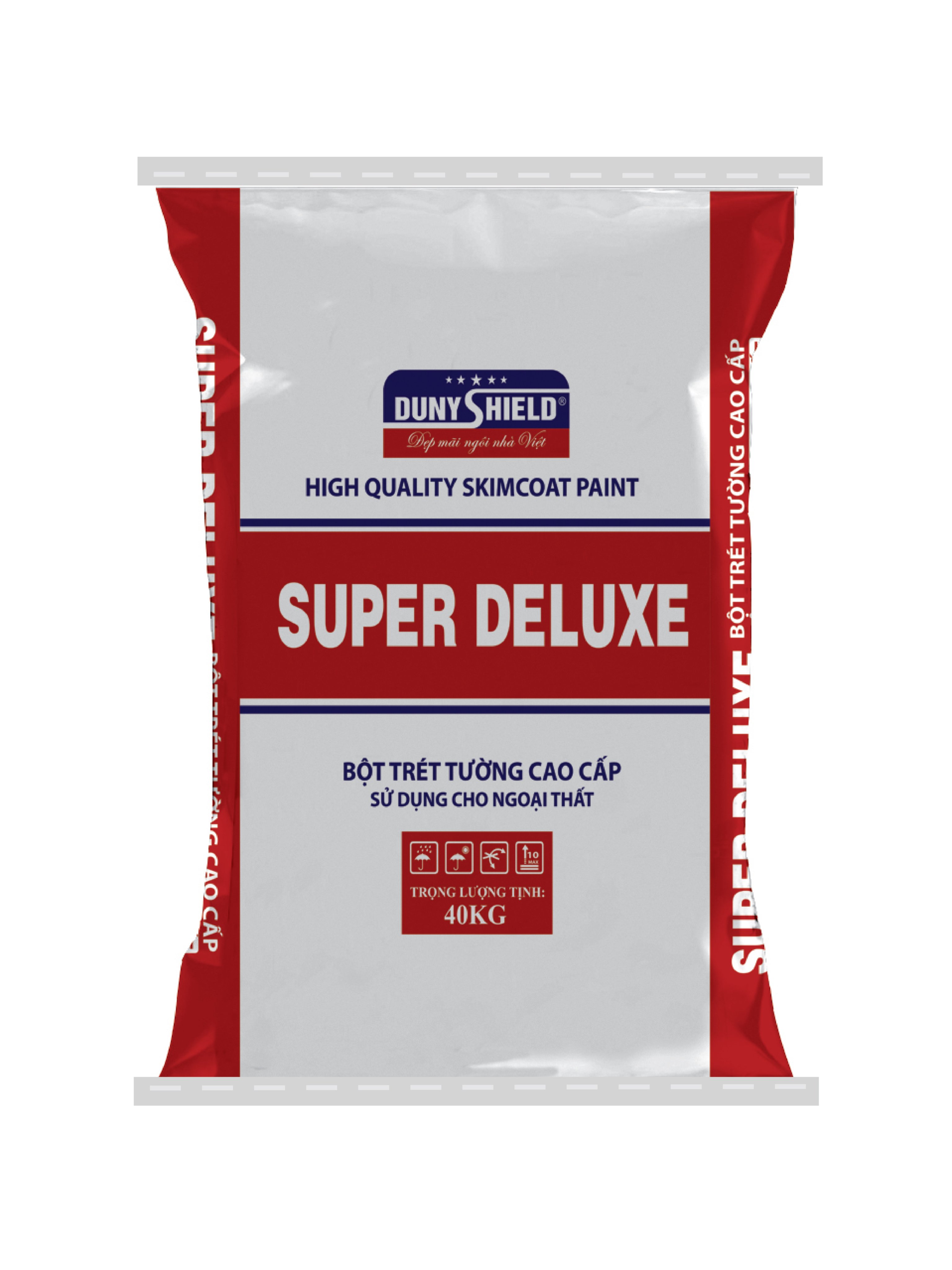 SUPER DELUXE - Bột trét tường cao cấp sử dụng cho ngoại thất
